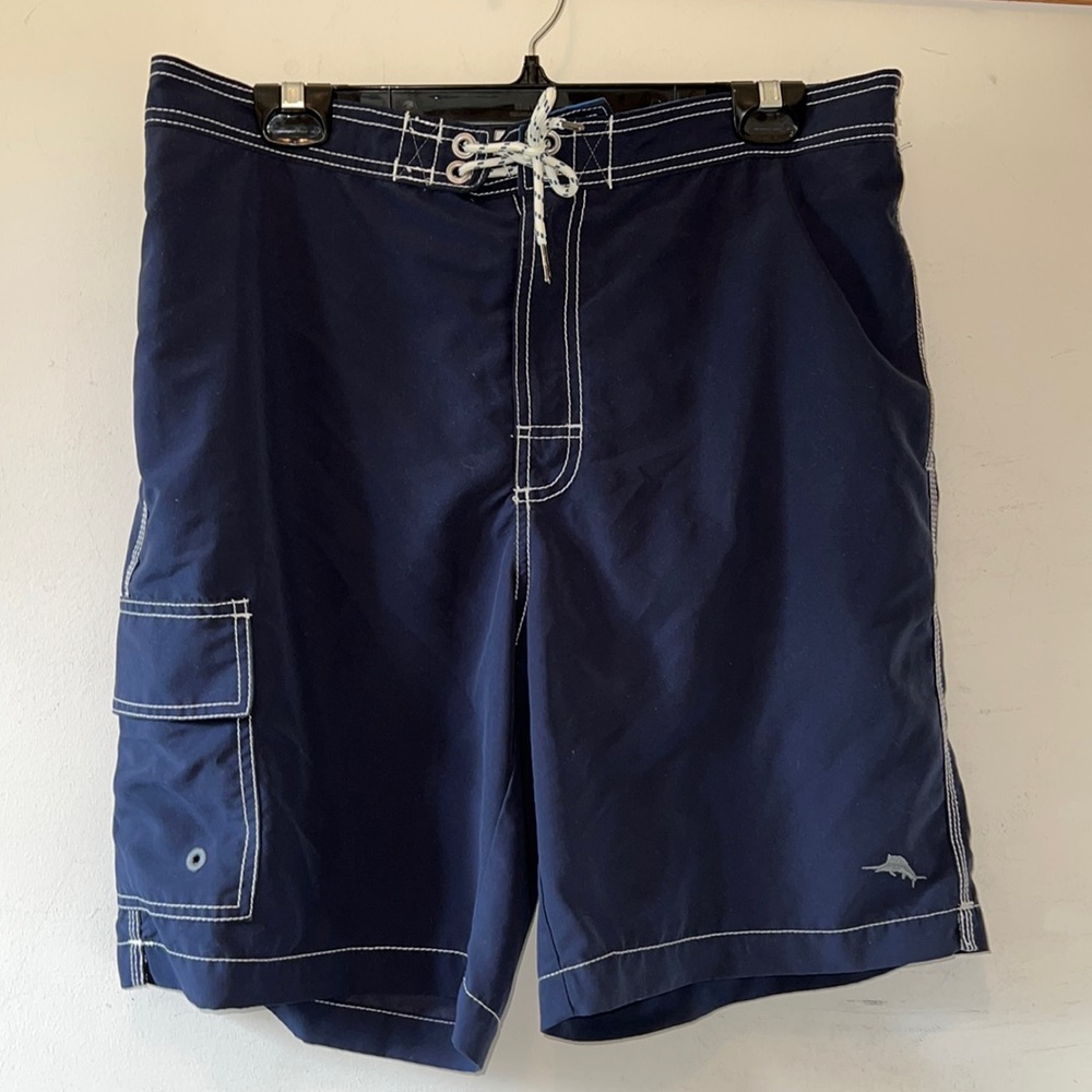 Tommy Bahama Men’s L Navy Swim Trunks